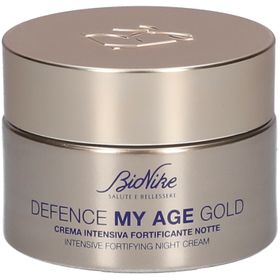 BioNike DEFENCE MY AGE Gold Intensive Fortifying Night Cream - Crème de Nuit