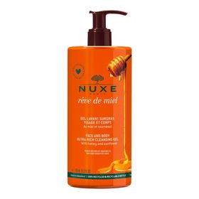 NUXE Rêve de Miel Gel Lavant Surgras Visage et Corps