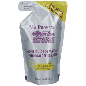 Ma Provence Savon Liquide de Marseille Fleur de Citronnier Éco Recharge 250 ml