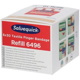 Salvequick Textile Finger Bandage Refill 6496