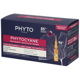 Phyto Phytocyane Femme Perte de Cheveux Réactionnelle