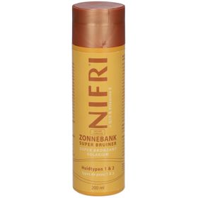 NIFRI Super Bronzant Solarium Types de peau 1 et 2