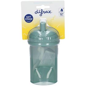 DIFRAX Gobelet à paille anti-fuite 250 ml
