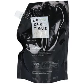 Lazartigue Repair Shampooing Réparation Intense Kératine Végétale Récharge 500 ml