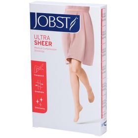 JOBST Ultrasheer Bas Genoux Classe 2 Ad Régulier Softfit Naturel Small