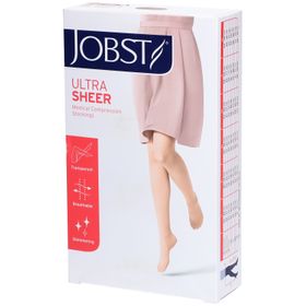 JOBST Ultrasheer Bas Cuisses Classe 2 Ag Régulier Pois Caramel Large