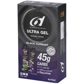 6D SPORTS NUTRITION Ultra Gel Black Currant