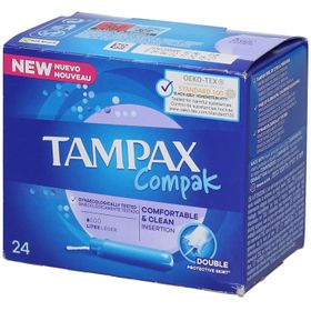 TAMPAX Compak Lites Flux Légers
