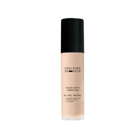 COULEURS DE NOIR Fusion Matte Foundation 02 Cool Neutral