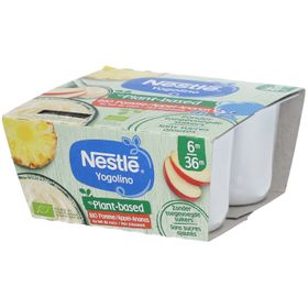 NESTLE® Yogolino Desserts végétaux  Ananas/Pomme Bio