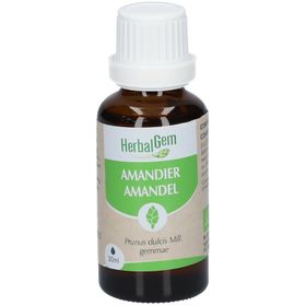 HERBALGEM - Amandier Bio - Complément Alimentaire  - Extrait De Bourgeon Frais  -  - 30 mL