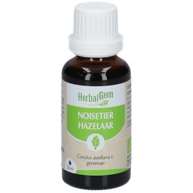 HERBALGEM - Noisetier Bio - Complément Alimentaire  - Extrait De Bourgeon Frais - Pour Voies Respiratoires -  - 30 ml