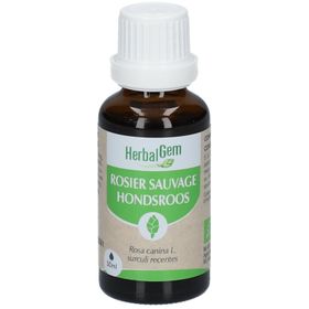 HERBALGEM - Rosier Sauvage Bio - Complément Alimentaire  - Extrait De Bourgeon Frais - Pour Défenses Naturelles -  - 30 ml