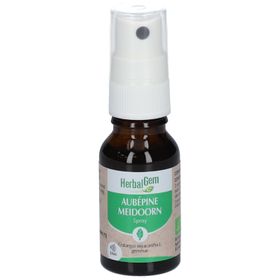 HERBALGEM - Aubépine Bio - Complément Alimentaire  - Extrait De Bourgeon Frais - Pour Circulation Sanguine - 15 ml