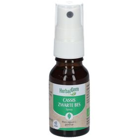 HERBALGEM - Cassis Bio - Complément Alimentaire  - Extrait De Bourgeon Frais - Pour Articulations, 15 ml