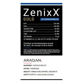 ZENIXX GOLD® | Oméga|3 EPA & DHA, vitamines, minéraux & antioxydants