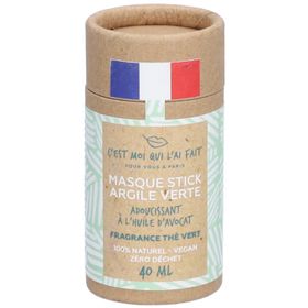 C’est Moi Qui L’ai Fait Masque stick à l’argile verte et huile d’avocat