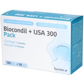 Biocondil + USA 300 – Glucosamine, chondroïtine et phytostérols 3 mois