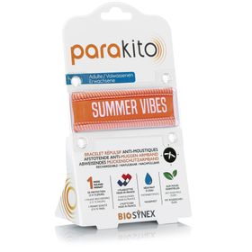 ParaKito bracelet anti-muguet Volwassenen Summer Vibes Oranje