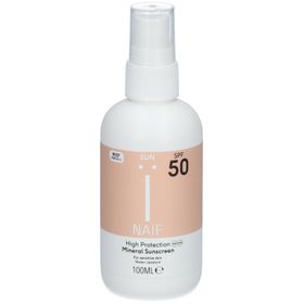 NAÏF Sun Mineral Sunscreen Spray solaire SPF50