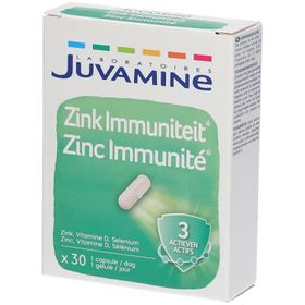 Juvamine Zinc Immunité 30 capsules