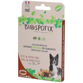 BIOSPOTIX Collier Répulsif Petit & Moyen Chien