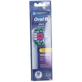 ORAL-B Pro 3D White Têtes de brosse de rechange x4