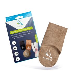 Rheelaxx Stop Douleur au Talon S-M Marron