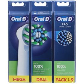 ORAL-B Pro Cross Action Têtes de recharge de brosse à dents