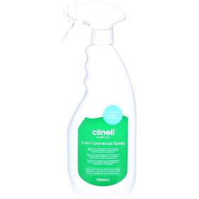 Clinell Universal Spray - Désinfectant pour dispositifs médicaux et surfaces