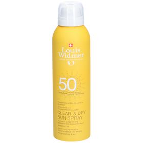 Louis Widmer Spray D'Huile Transparant & Léger SPF50 Sans Parfum