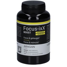 FOCUS-IXX BOOST® | Concentration, mémoire & énergie mentale