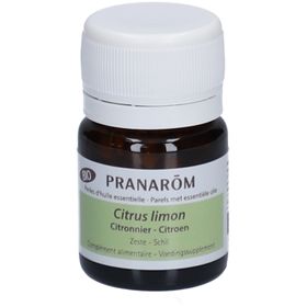 Pranarom Perles d'Huile Essentielle de Citronnier - Bio