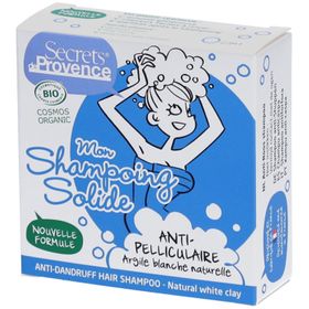 Secrets de Provence Shampooing Solide Cheveux Anti Pelliculaire Bio