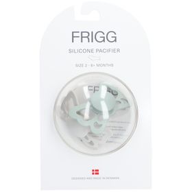 FRIGG Sucette en Silicone Butterfly Sage - Silver 6-18 Mois