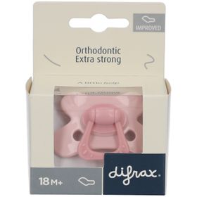 Diffrax Sucette Dental +18 mois GEMS - Pink Opal