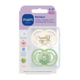 MAM Perfect Tétine  silicone unisexe 6-16 mois
