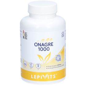 LEPIVITS® Huile d'onagre 1000 mg + vitamine E