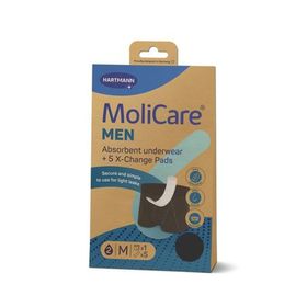 Hartmann Molicare Absorbent 1 Underwear +5 Pads Men M