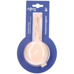 Porte-sucette en silicone Difrax Nude