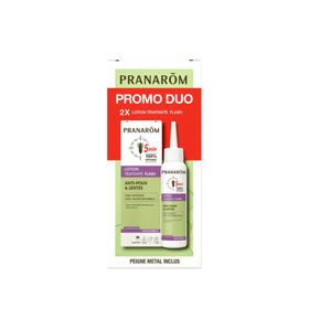 Pranarôm Aromapoux Promo Duo Lotion Traitante Flash Anti-Poux & Lentes
