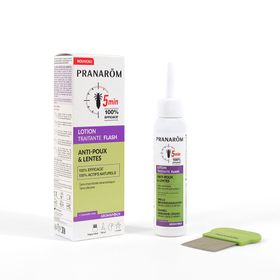 Pranarôm Aromapoux Flash Lotion Traitante Flash Anti-Poux et Lentes
