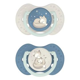 Difrax Dynamic Sucette Nuit&Jour Boy 3-6 mois