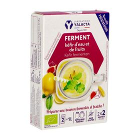 Yalacta Ferments pour kéfir d'eau et de fruits