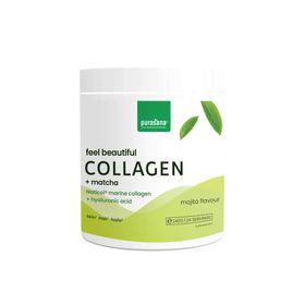Purasana Feel Beautiful Collagen + Matcha Saveur Mojito