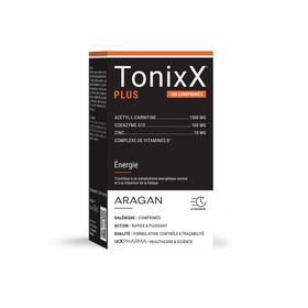 TONIXX PLUS® | Complément vitamines B, zinc & coenzyme Q10 | énergie & vitalité