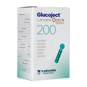 A.Menarini Glucoject® Lancets Extra 33 G Lancettes