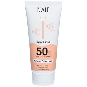 Naïf Baby & Kids Crème Solaire Minérale SPF50