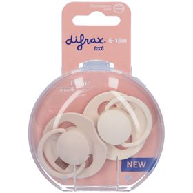 Difrax Dynamic Fopspeen 6-18M Prime Coconut/Ivory