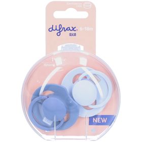 Difrax Dynamic Fopspeen 6-18M Prime Baby Bl./Blue
